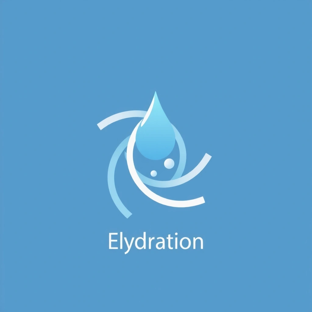 Abstract icon for collagen and hyaluronic acid